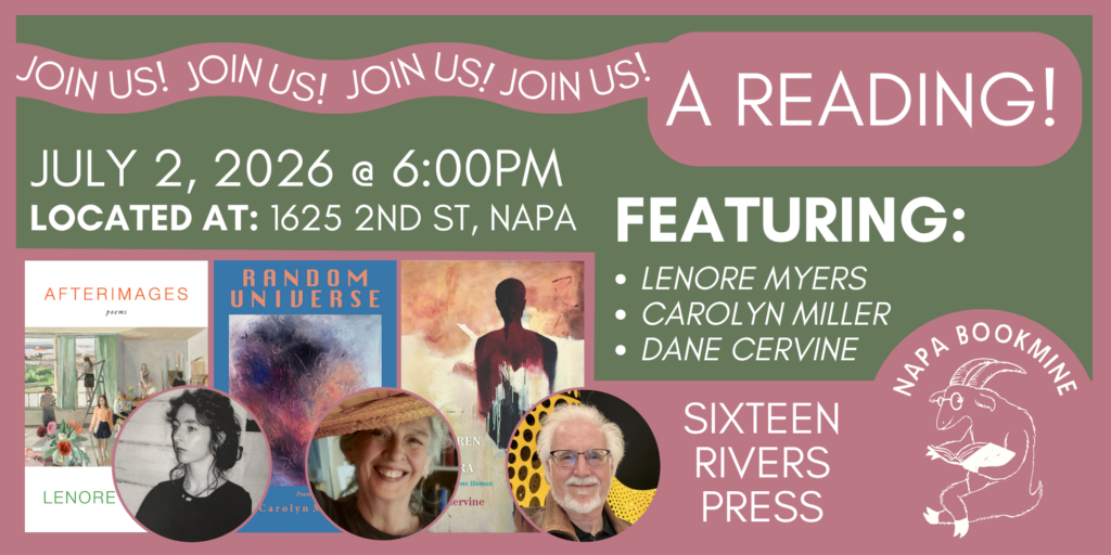 Napa Bookmine flyer 2026